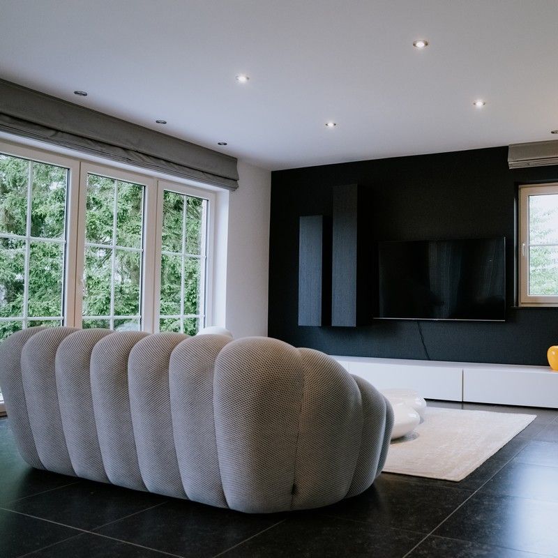 salon clé sur porte - maison témoin Sprimont