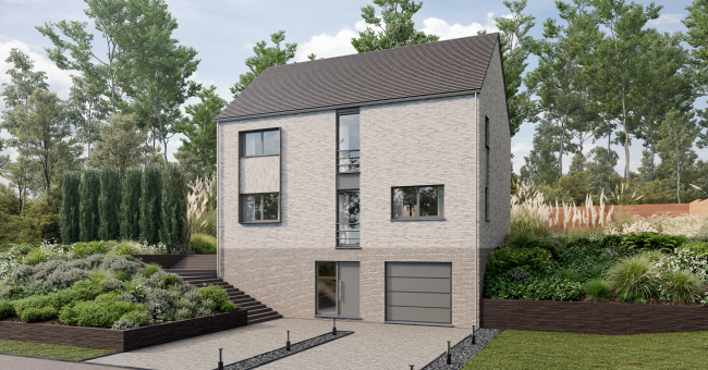 Maison clé sur porte PH37
