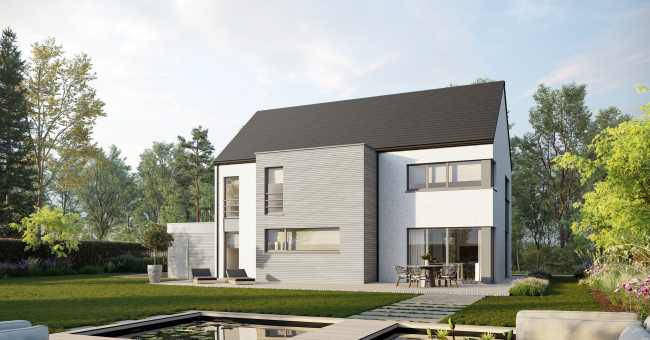 Maison clé sur porte PH24