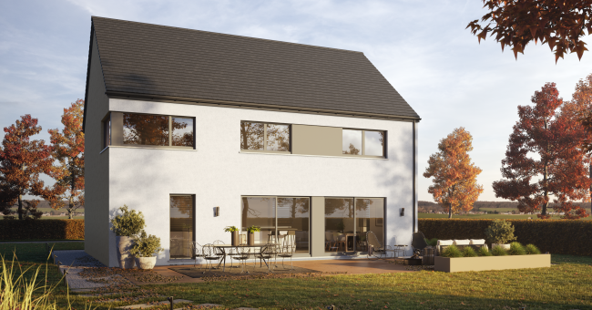 Maison clé sur porte PH32