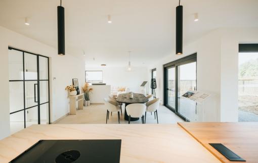 Marie-Sophie & Jean : Une maison hybride et évolutive à Rixensart